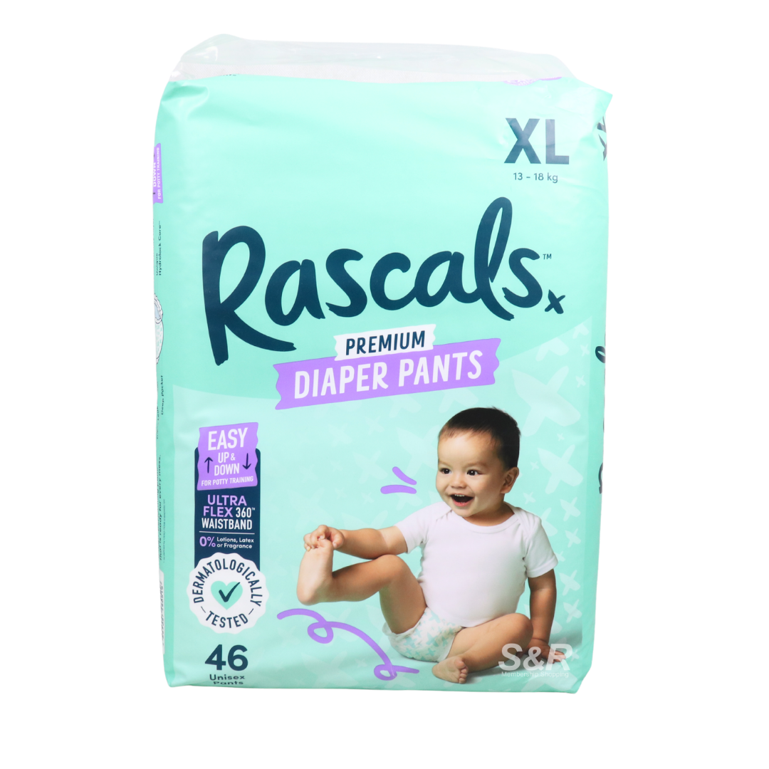 Rascal Premium Diaper Pants Extra Large 46pcs